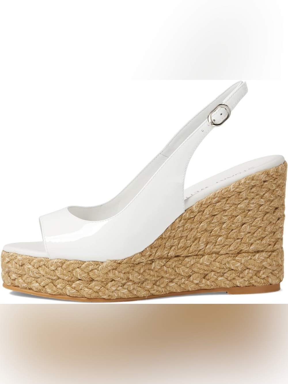 Stuart Weitzman Women's Island Espadrille Wedge Sandal 8.5